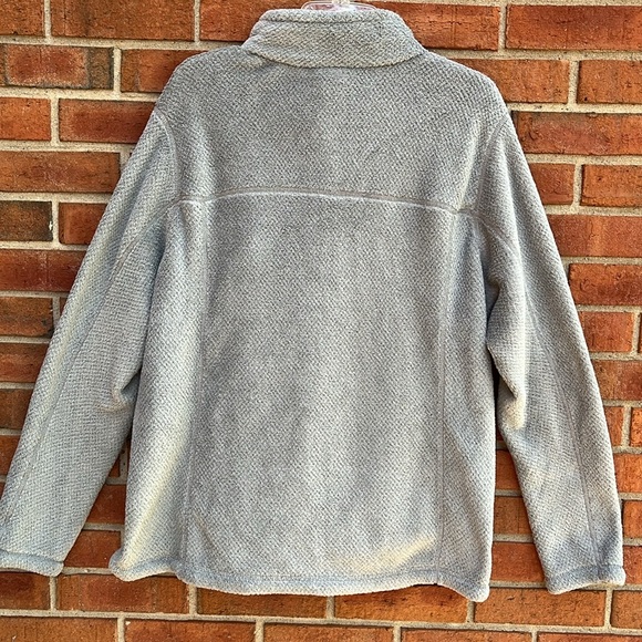 Patagonia Re-Tool Snap-T Fleece Polartec Thermal Pro Pullover XXL Gray/Coral - Picture 5 of 8